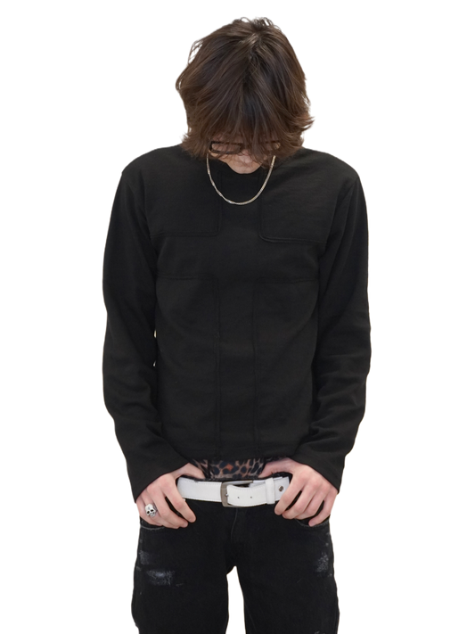 CROSS LONGSLEEVE BLACK