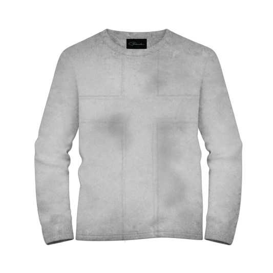 CROSS LONGSLEEVE DIRTY GREY pre order!
